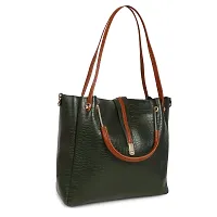 DANIEL CLARK Women's Handbag Combo (Green)-thumb4