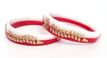 Multi Gold Plated Shakha Pola Pack Of 2-thumb2