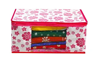 Premium Saree Cover / Pouches / Cloth Cover /Storage Bag / Garment Cover / Combo Pack Of 6-thumb1