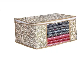 Premium Saree Cover / Pouches / Cloth Cover /Storage Bag / Garment Cover / Combo Pack Of  4-thumb2