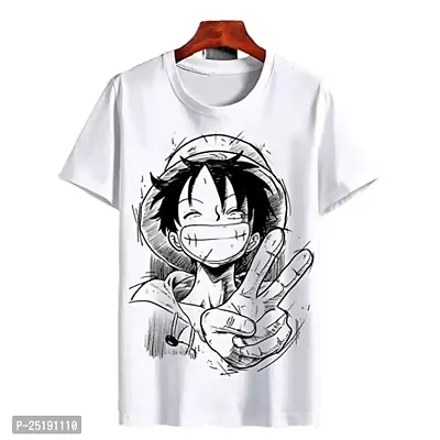 Round Neck Half Sleeve Anime Characters Casual Printed Tshirts for Kids, Boys and Girls (trend6)-thumb0