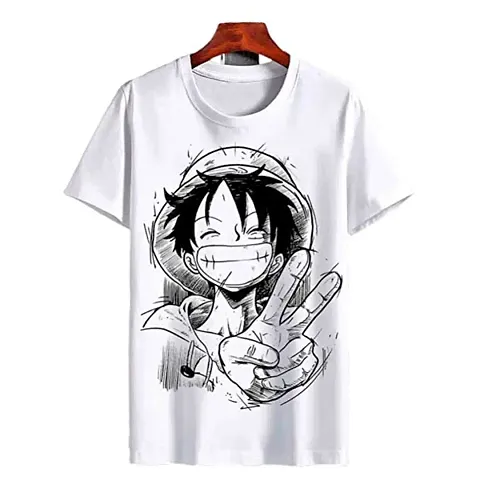 Round Neck Half Sleeve Anime Characters Casual Tshirts for Kids, Boys and Girls (trend6)