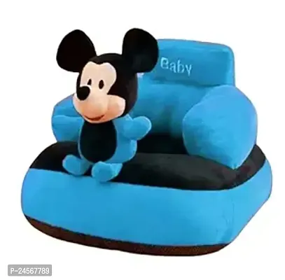 Blue Mickey Baby Sofa Seat Or Rocking Chair for Kids-thumb0