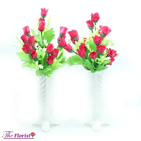 Pack of 2- Flower with Vase