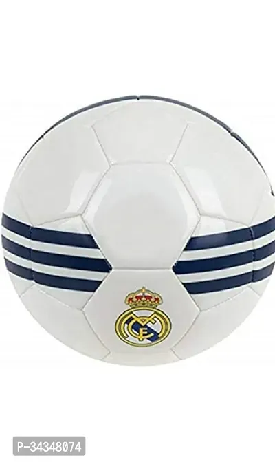 Clark Real Madrid 32 Panels PVC Football White with Needle (Size 5)-thumb0