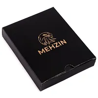 MEHZIN Men Formal Black Artificial Leather Wallet  (5 Card Slots) Style-195-thumb1