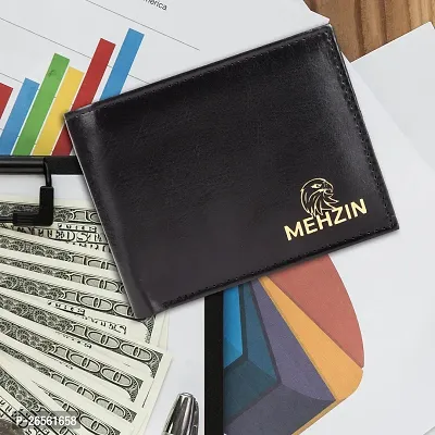 MEHZIN Men Formal Black Artificial Leather Wallet  (5 Card Slots) Style-195-thumb4