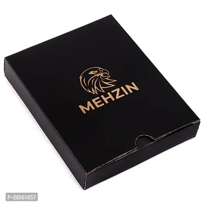 MEHZIN Men Formal Tow Tone Tan Artificial Leather Wallet  (8 Card Slots) Style-194-thumb5