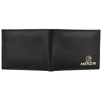 MEHZIN Men Formal Black Artificial Leather Wallet  (5 Card Slots) Style-191-thumb4