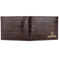 MEHZIN Men Formal Brown Artificial Leather Wallet  (5 Card Slots) Style-174-thumb3