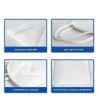 O2Plus BIS Certified Nonwoven 5 Layer Filter N95 Face Masks (Pack of 3) Washable and Reusable for Dust, Pollution and Anti Bacterial | NIOSH, ISO, CE & FDA Approved N95 Face Masks For Men, Women & Kids-thumb2