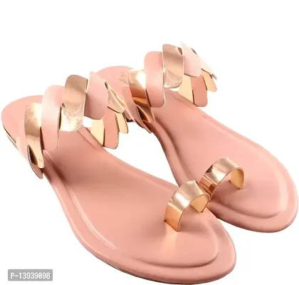 Stylish EVA Pink Solid Slip-on Fashion Flats For Women