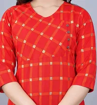 Printed Kurti (XXL) Red-thumb2