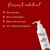 Oneway Happiness Rose Body Lotion for skin hydration 200ml (pack of 2)-thumb1
