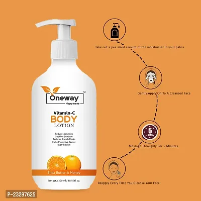 Oneway Happiness Vitamin C Body Lotion 300ml (pack of 2)-thumb2