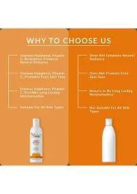 Oneway Happiness Rose Body Lotion (100ml) and Vitamin C Body Lotion (100) combo 200ml-thumb4