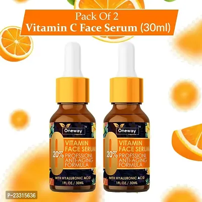 Oneway Happiness Vitamin C Face Serum 30ml (pack of 2)-thumb0