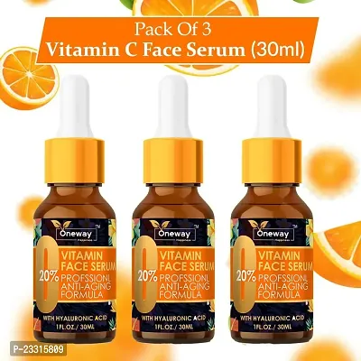 Oneway Happiness Vitamin C Face Serum 30ml (pack of 3)