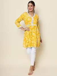 Stylish Fancy Designer Cotton Tunic For Women-thumb1