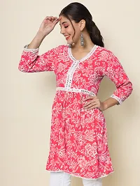 Stylish Fancy Designer Cotton Tunic For Women-thumb1