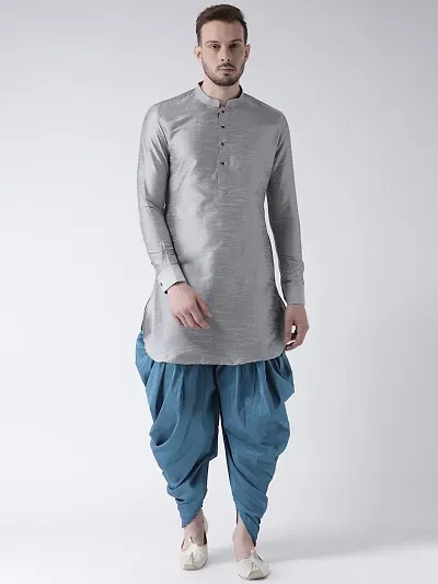 Reliable Pure Silk Kurta And Bottom Sets For Men
