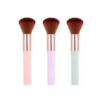 MAPPERZ Premium, Professional Makeup Brush for Liquid, Cream, and Powder Dense Bristles For Buffing Buffing, Blending, and Face Brush, Random Color, Pack Of 1-thumb2