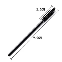 MAPPERZ Disposable Mascara Eyelash Wands Brush for Eyelash Extension Eyebrow and Makeup Color/ Makeup Brush, Mascara Brushes Wands, Black, Pack of 5-thumb4