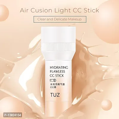 MAPPERZ Air Cushion CC Cream Mushroom Head Foundation Stick Moisturizing CC Stick for Makeup Long Lasting, Waterproof, Full Coverage- 25g-thumb3