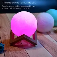 MAPPERZ 3D LED Moon Lamp Galaxy Lamp Moon Light Lava Lamp Moon Night Light Gifts for Girls Boys Kids Women Birthday (10cm, Pink)-thumb3