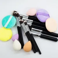 MAPPERZ Foundation Blending Makeup Brushes For Face Makeup Multipurpose Makeup Brush Kit - Pack of 10-thumb4