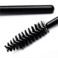 MAPPERZ Disposable Mascara Eyelash Wands Brush for Eyelash Extension Eyebrow and Makeup Color/ Makeup Brush, Mascara Brushes Wands, Black, Pack of 5-thumb3