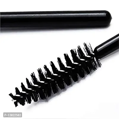 MAPPERZ Disposable Mascara Eyelash Wands Brush for Eyelash Extension Eyebrow and Makeup Color/ Makeup Brush, Mascara Brushes Wands, Black, Pack of 5-thumb4