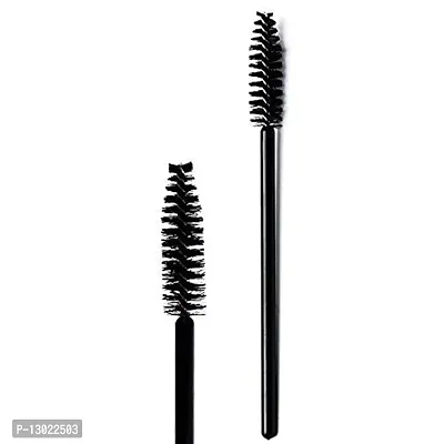 MAPPERZ Disposable Mascara Eyelash Wands Brush for Eyelash Extension Eyebrow and Makeup Color/ Makeup Brush, Mascara Brushes Wands, Black, Pack of 5-thumb3