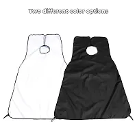 MAPPERZ Hair Cutting Sheet Apron Cape for Salon Use Hair Cloth Waterproof Cape - (White)-thumb4