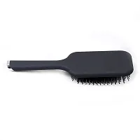 MAPPERZ Paddle Hair Brush with Ball Tip Bristles For Grooming, Straightening, Smoothing Hair/ Professional Hair Styling for Men and Women- Black-thumb1