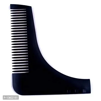 MAPPERZ Beard Shaper Combo Tool/ Men Shaper With Comb Beard Shaping Tool For The Perfect Beard-thumb2