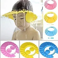 MAPPERZ (Pack of 3)Adjustable Bathing Baby Shower Hair Wash Cap/ Baby Bath Shower Protection Cap for Eyes And Ear-thumb1