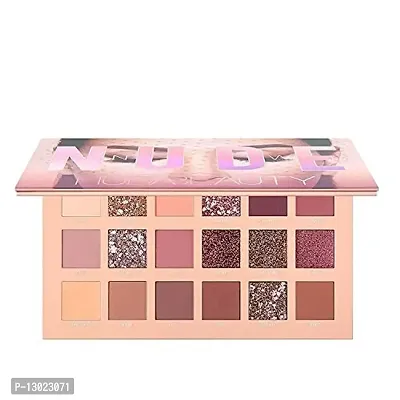 MAPPERZ Professional Nude Eyeshadow Palette 18 New Color Ingredients With Silky Shine Color, Shimmery and Matte Finish Shades for Eye Makeup-thumb5