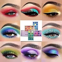 MAPPERZ Color Board Eyeshadow Palette Eye Shadow Makeup Highlighters Kit High Pigmented Professional Make up Matte and Shimmer Shades- 60 Colors-thumb3