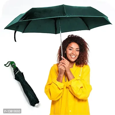 MAPPERZ Light And Beautiful Travel Umbrella, Automatic, Strong, Durable, Premium Grip, Vibrant Designs, Folding Umbrella for Rain, Sun Light for 2 Persons for Adult Men Women, Red Color, Pack Of 1-thumb2