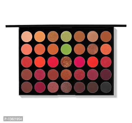 MAPPERZ Professional 35 Colors Mattes And Shimmers High Pigmented Eye Shadow Palette, Multicolor