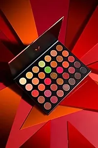 MAPPERZ 3503 Professional 35 Colors Mattes And Shimmers High Pigmented Eye shadow Palette - Multicolor-thumb1