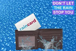 MAPPERZ Unisex Polyester Rain Card/ Single Layer Disposable Rain Card for Men Women - Blue (Free Size) (Pack of 5)-thumb4