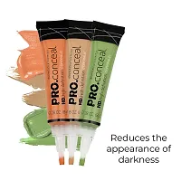 MAPPERZ Hd Pro Face Concealer/Orange, Green, Yellow Pro Concealer For Face Makeup (3 pc, Multicolor, 8g Each)-thumb3