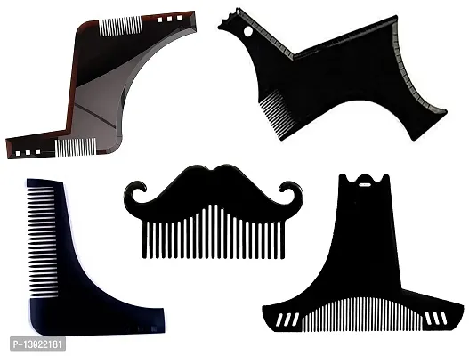 MAPPERZ Beard Shaper Combo Tool/ Men Shaper With Comb Beard Shaping Tool For The Perfect Beard