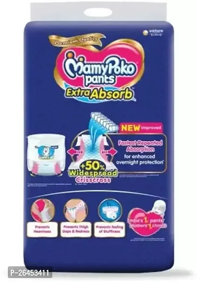 MamyPoko Extra Absorb Daiper For Baby Meduim Size M 42 - M  (42 Pieces)-thumb3