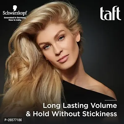 Schwarzkopf Taft Locken Hair Mousse, For long lasting curls, Weather-proof formula, Hold 3 with no stickiness-thumb3