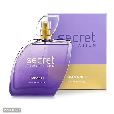 Secret Temptation Romance Eau De Parfum for Women, 100ml | Premium Long Lasting Perfume|Luxury Everyday Wear Fragrance Gift for Her-thumb0