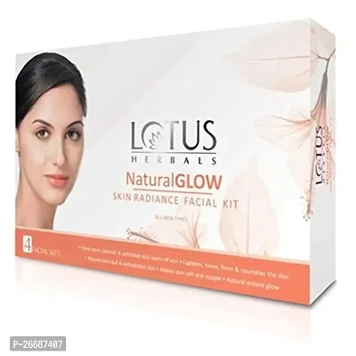 Lotus Herbals Natural Glow Kit Skin Radiance Facial Kit-thumb0
