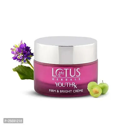 Lotus Herbals YouthRx Firm  Bright Cream | SPF 20 | PA+++ | Bakuchiol Retinol  Vitamin C | Anti Ageing  Brightening | 50g-thumb0